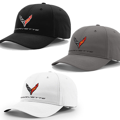 C8 Corvette StayDri Performance Hat – Lightweight, Structured Design, Official GM Licensed Gear