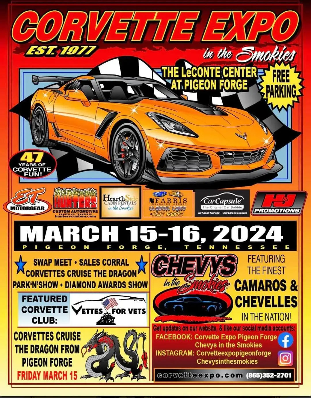 Corvette Expo in the Smokies - Team Lingenfelter