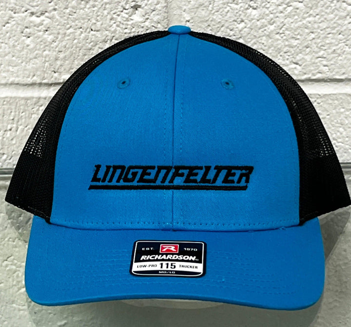 Lingenfelter Snap Back Hat Cyan Blue - Team Lingenfelter