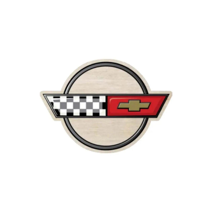 C4 Corvette Wooden Decal - Team Lingenfelter