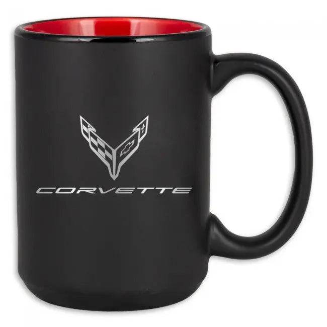 C8 Corvette Black Mug Red Interior Lingenfelter Performance Engineering