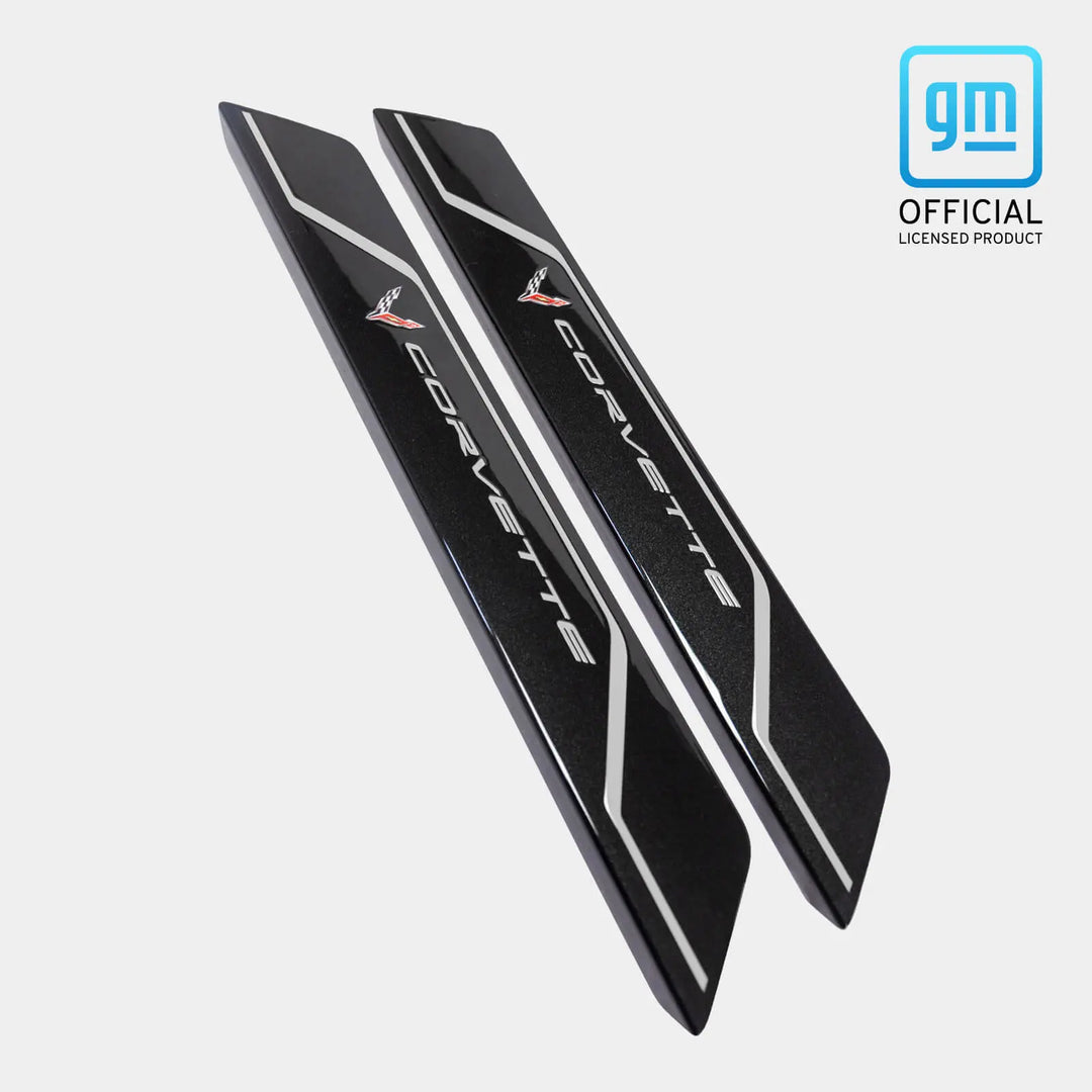 C8 Corvette Door Sill Plate Covers Lingenfelter Race Gear