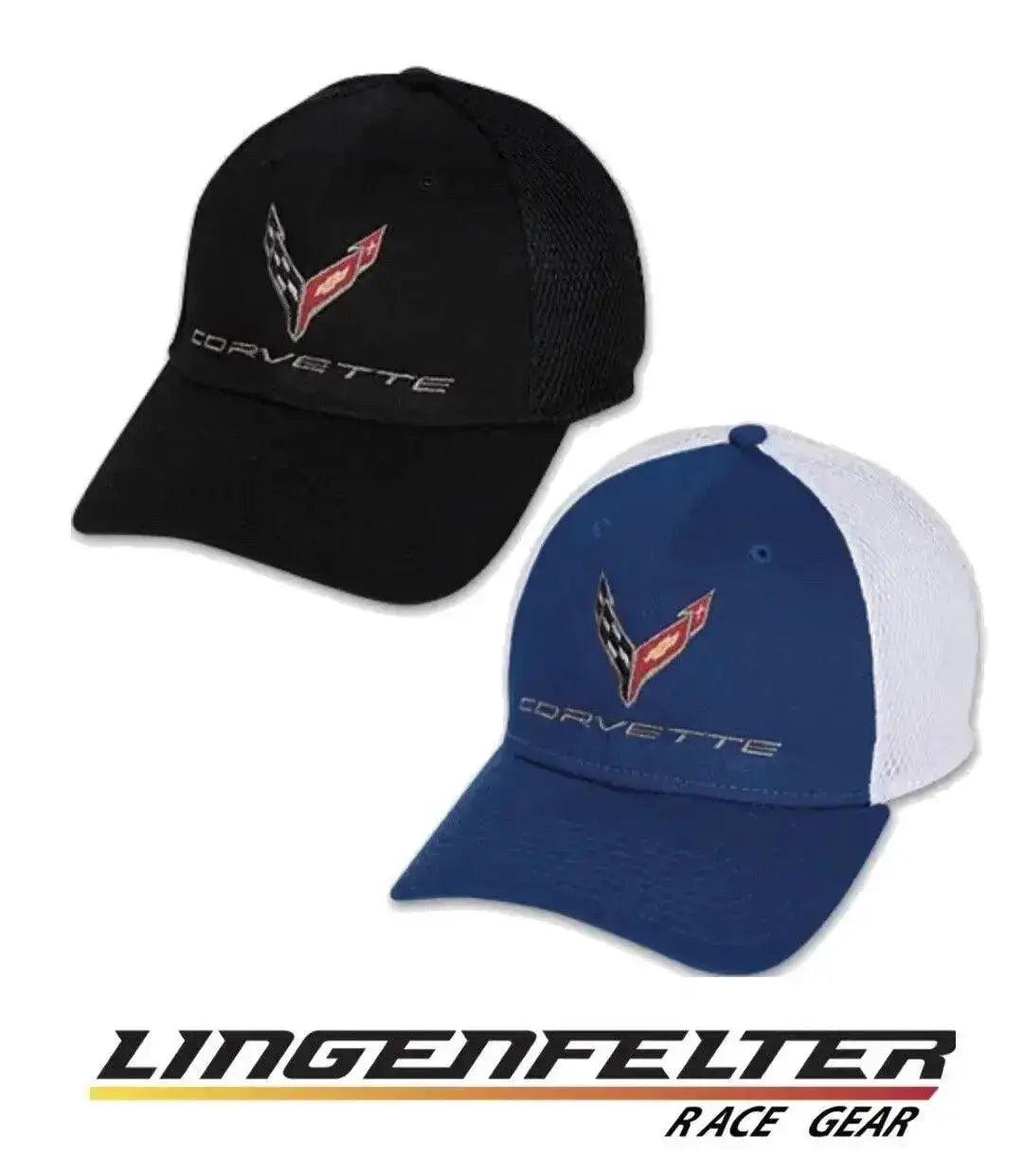 C8 Corvette Mesh Hat - NEW ERA Flexfit - Team Lingenfelter