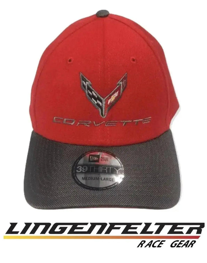 C8 Corvette Next Gen Red Flexfit Hat	 Lingenfelter Race Shop