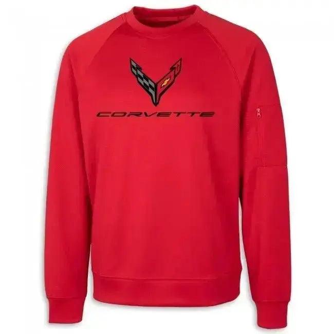 C8 Corvette Red Sweatshirt Crewneck - Team Lingenfelter