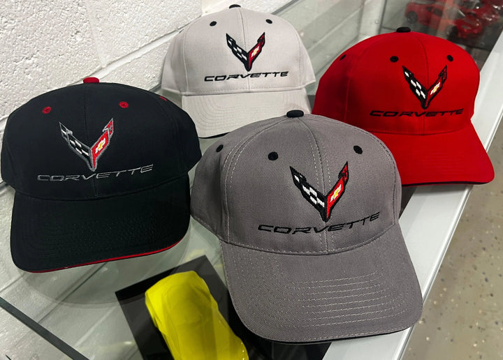 C8 Corvette Structured Hat Contrast - Team Lingenfelter