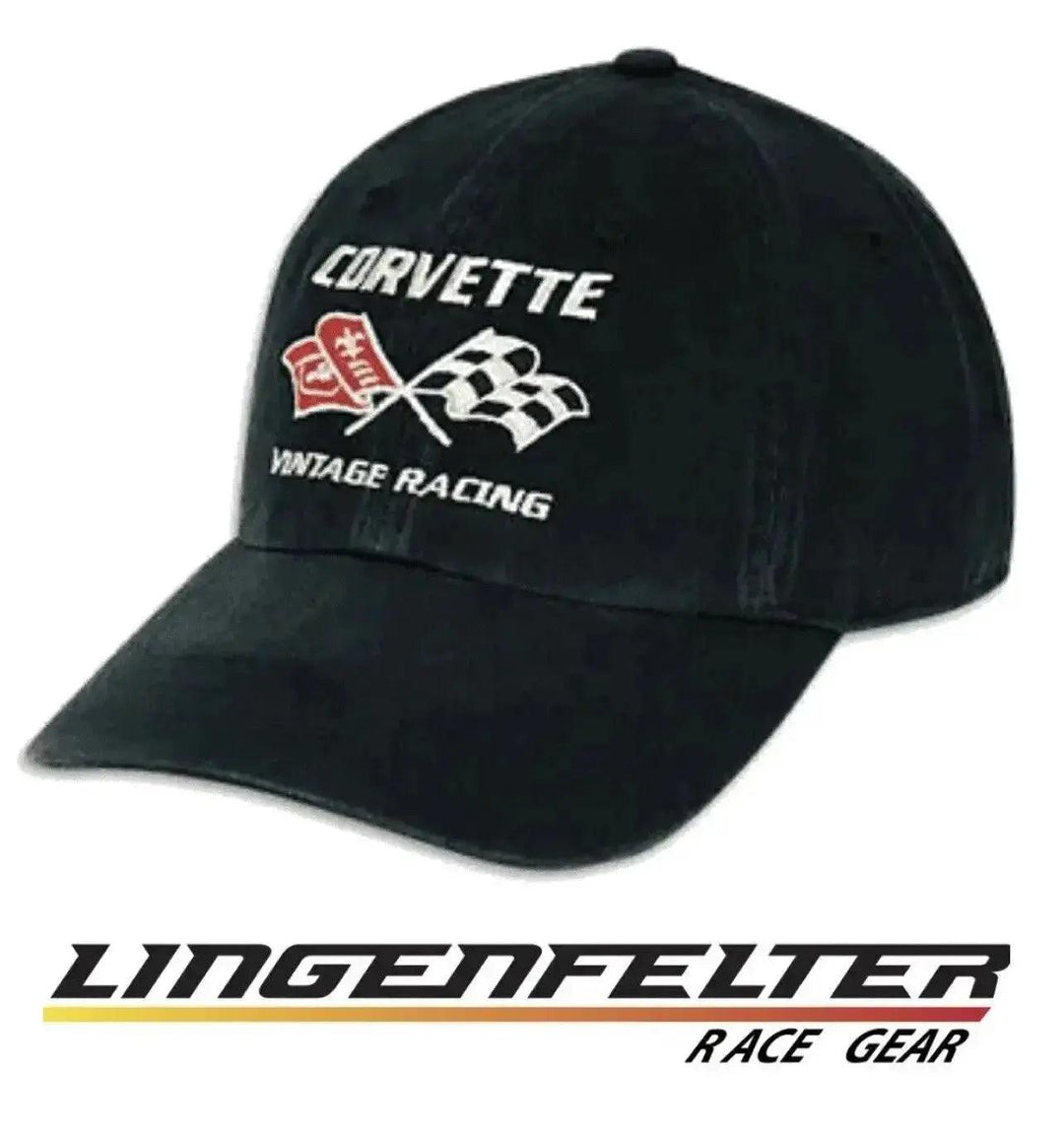 CORVETTE VINTAGE RACING WASHED CHINO CAP	 
