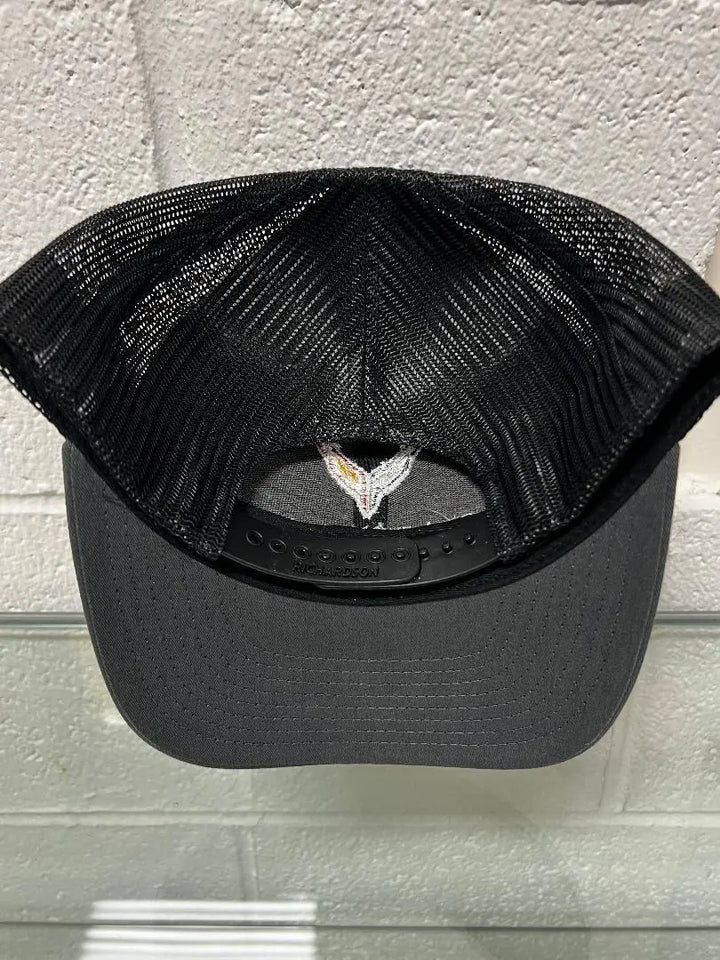 Corvette Racing Mesh Hat Black/Charcoal