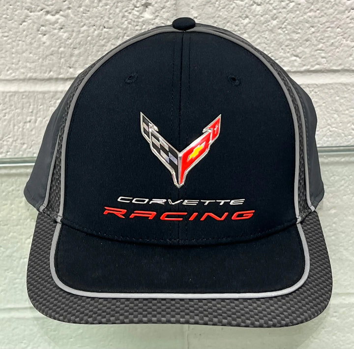 Corvette Racing Carbon Fiber Hat - Team Lingenfelter
