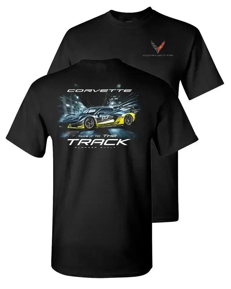 Corvette Racing T-Shirt - Take it to the Track - Purpose Built - Team Lingenfelter