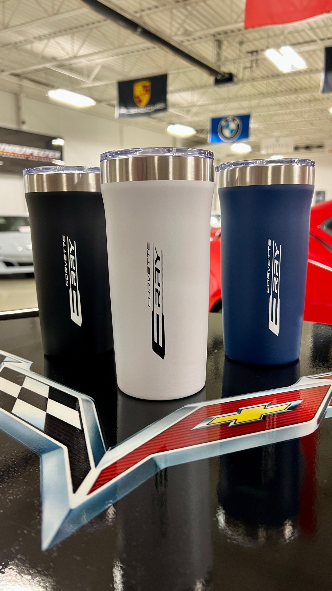 Eray corvette drinkware