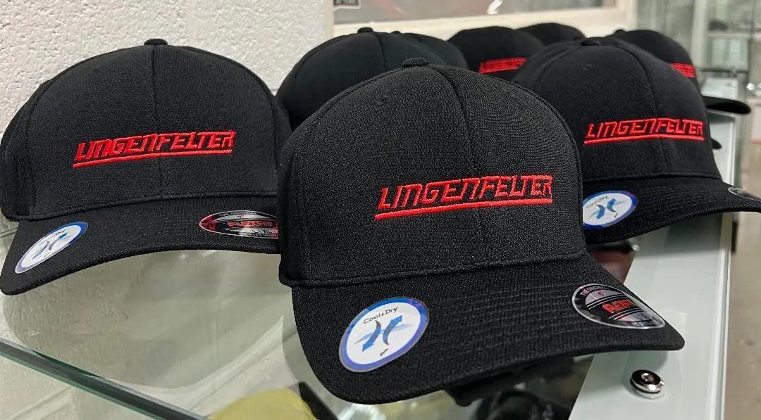 Lingenfelter Black Flexfit Red Logo - Team Lingenfelter