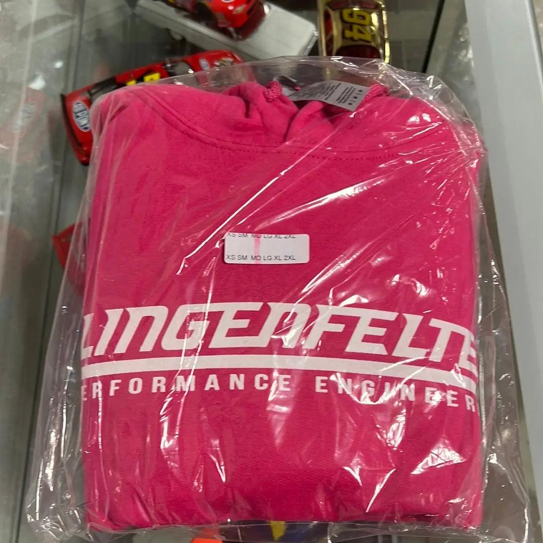 Lingenfelter Ladies Hoodie - Heliconia Pink Lingenfelter Race Gear