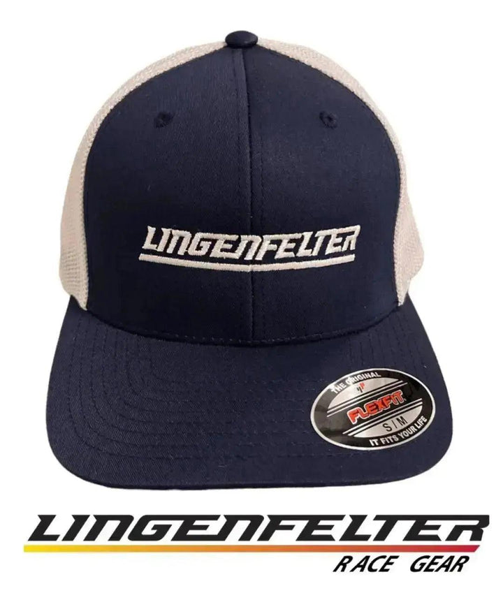 Lingenfelter Performance Engineering Navy Flexfit Hat - Lingenfelter Race Gear