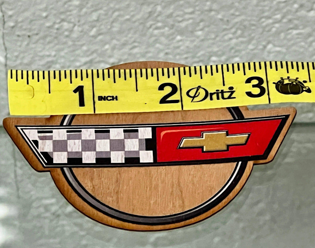 C4 Corvette Wooden Decal - Team Lingenfelter