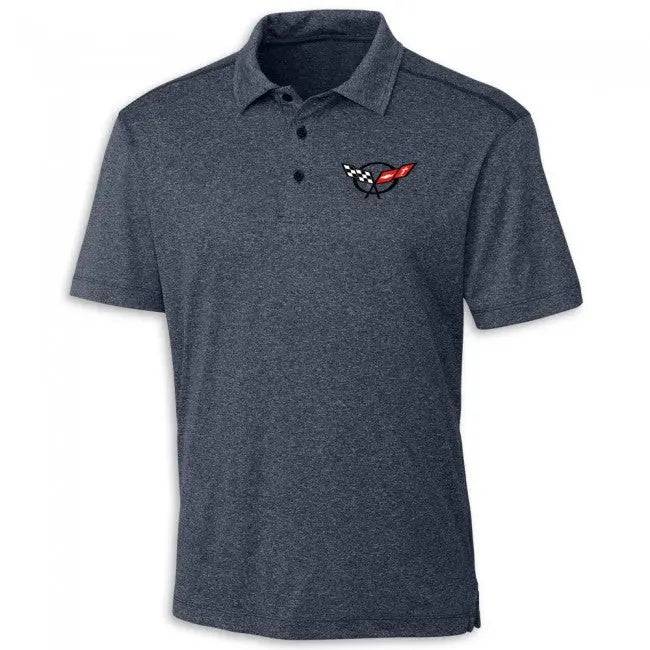 C5 Corvette Men's Navy Polo - Team Lingenfelter