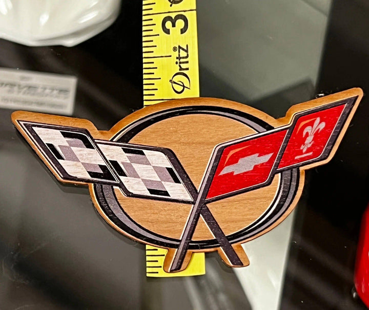 C5 Corvette Wooden Decal - Team Lingenfelter