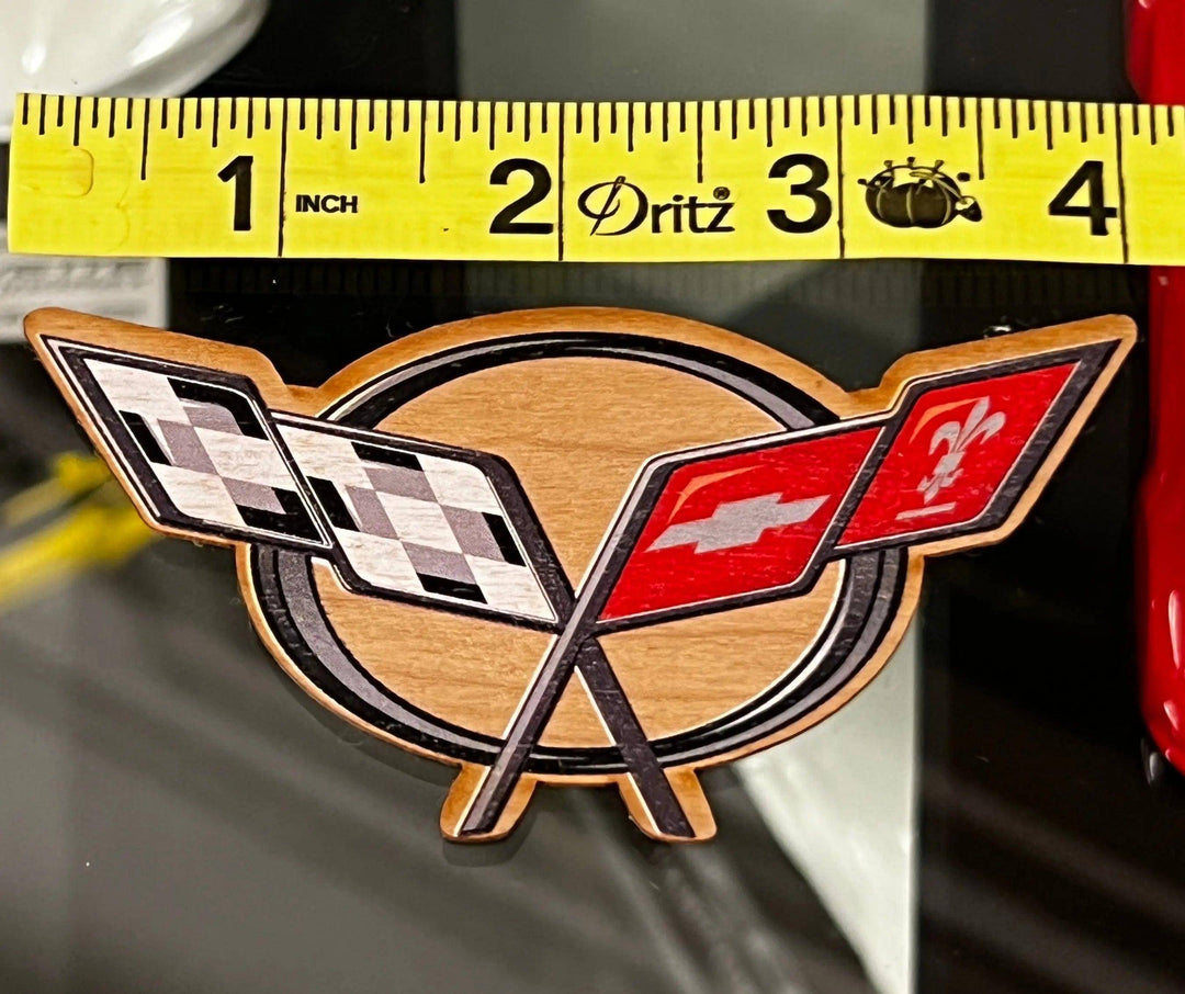 C5 Corvette Wooden Decal - Team Lingenfelter