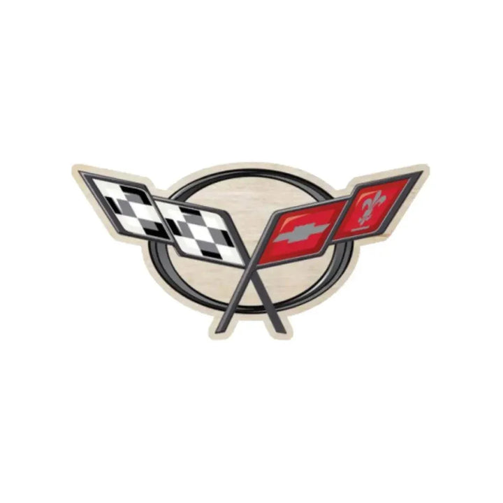 C5 Corvette Wooden Decal - Team Lingenfelter