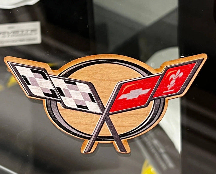 C5 Corvette Wooden Decal - Team Lingenfelter