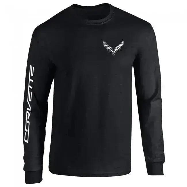 C7 Corvette Men's Black Tee - Team Lingenfelter