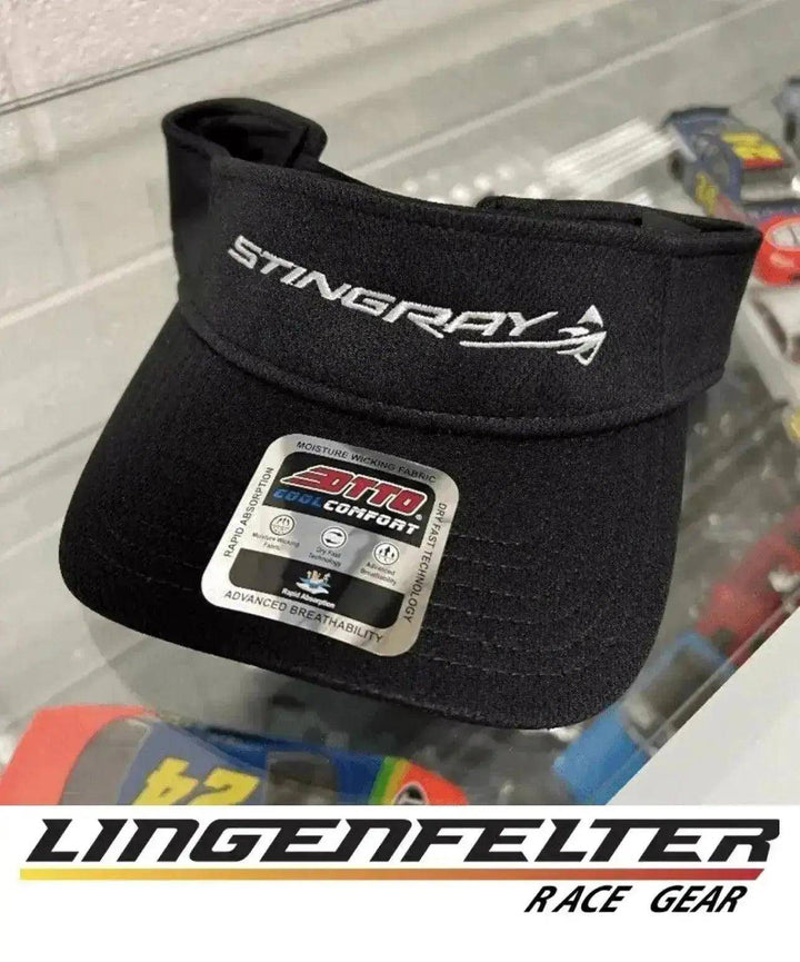 C7 Corvette Stingray Black Visor - Team Lingenfelter