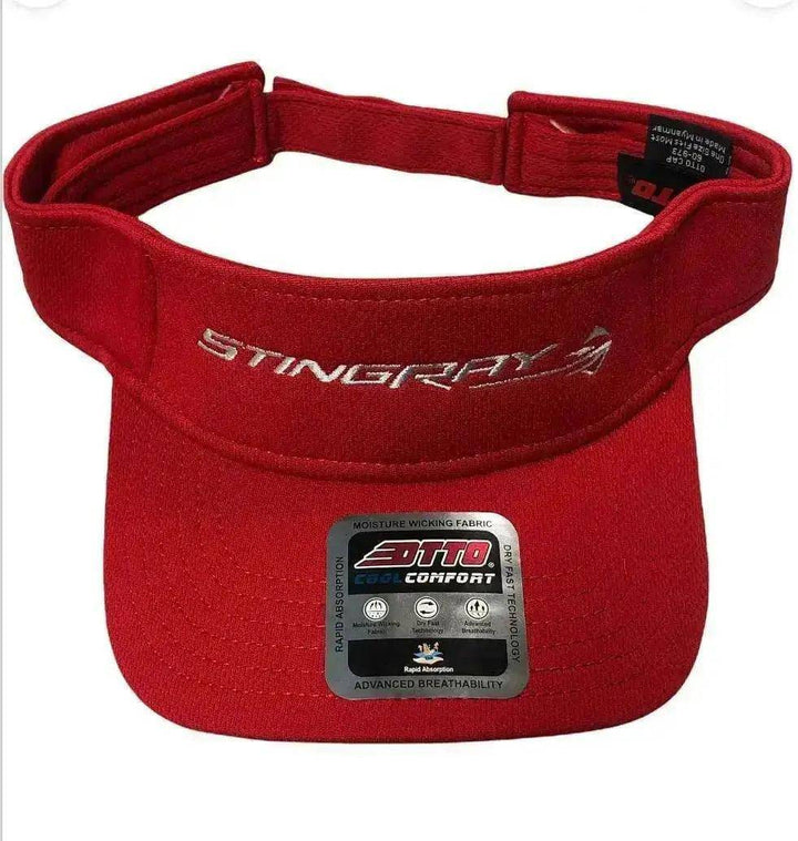 C7 Corvette Stingray Red Visor - Team Lingenfelter