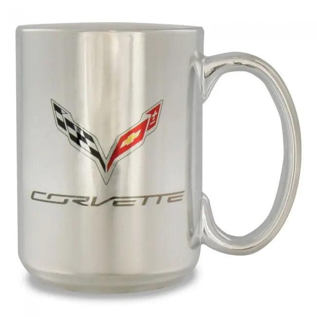 C7 Silver Ceramic Mug - Team Lingenfelter