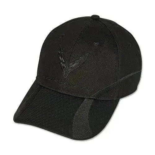 C8 Corvette Black tonal Hat - Team Lingenfelter