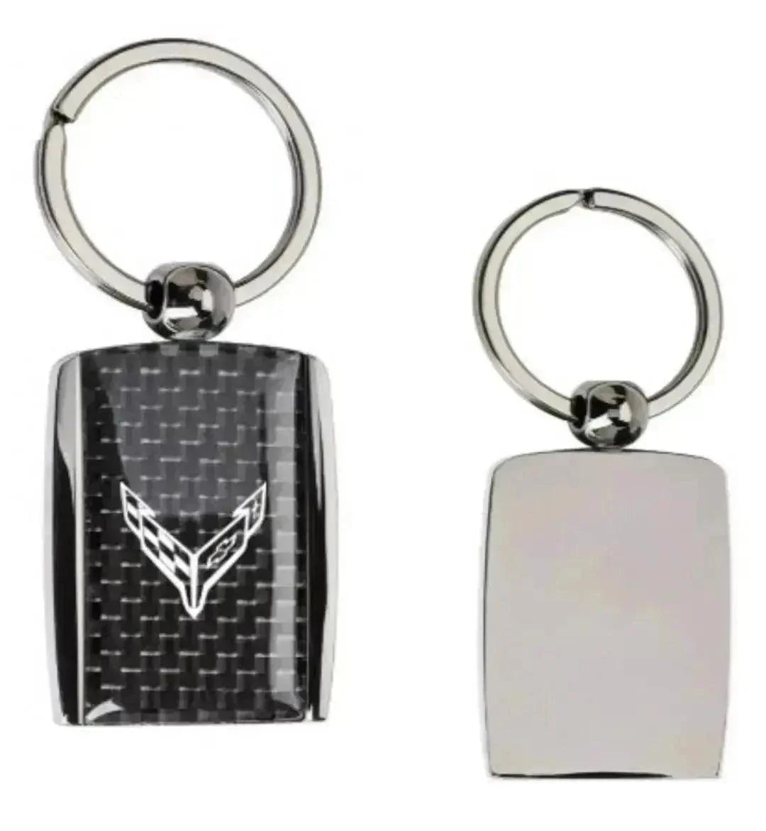 C8 Corvette Carbon Keychain - Team Lingenfelter