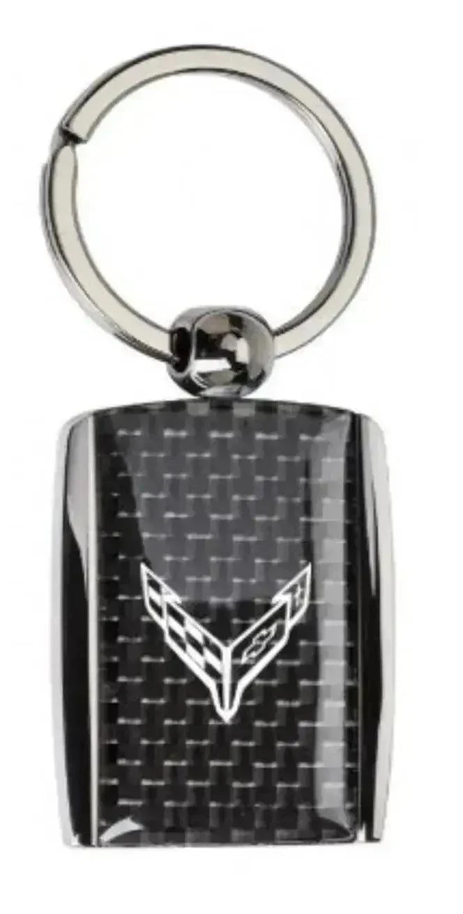 C8 Corvette Carbon Keychain - Team Lingenfelter