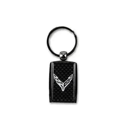 C8 Corvette Carbon Keychain - Team Lingenfelter