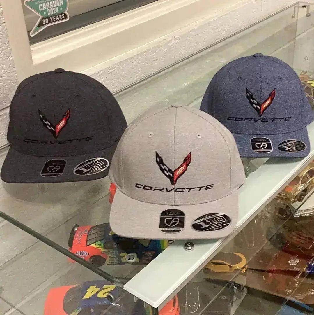 C8 Corvette Heathered Hat Snap Back - Team Lingenfelter