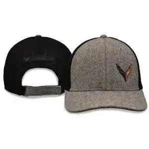 C8 Corvette Herringbone Wool Hat - Team Lingenfelter