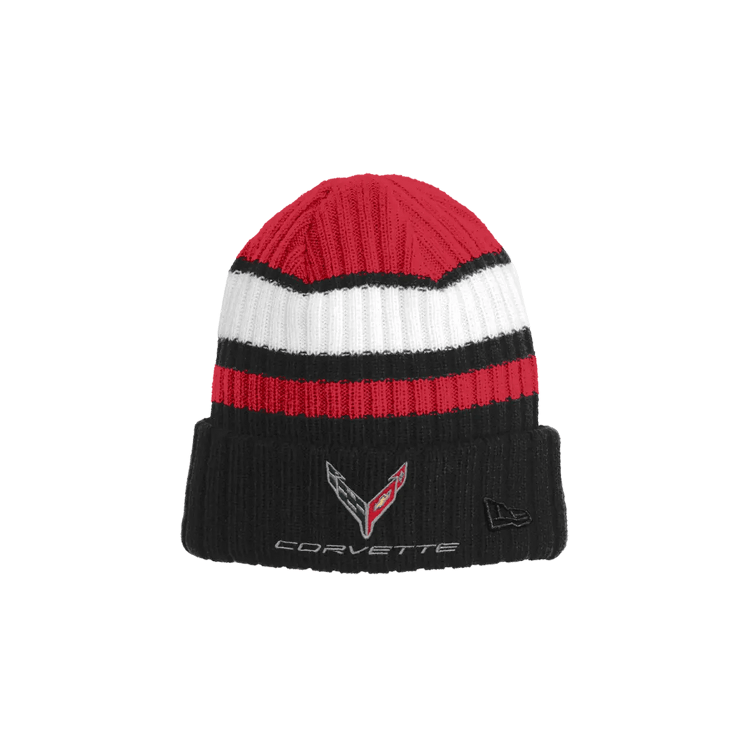 C8 Corvette Knit Beanie Hat - Team Lingenfelter