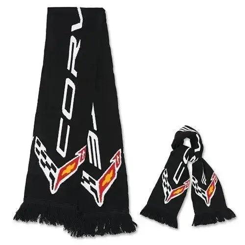 C8 Corvette Knit Scarf - Team Lingenfelter