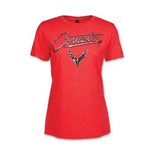 C8 CORVETTE Ladies Foil Tee - Team Lingenfelter