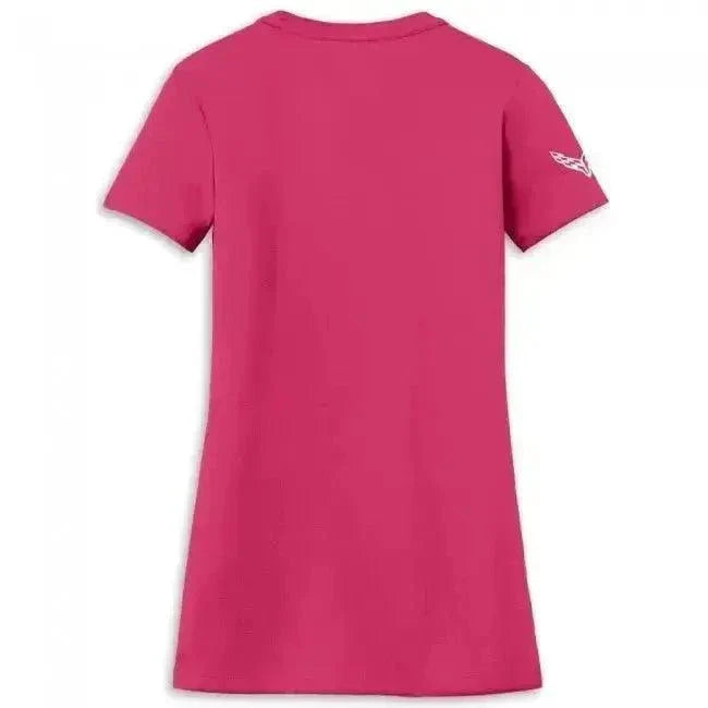 C8 Corvette Ladies Shirt PINK - Team Lingenfelter