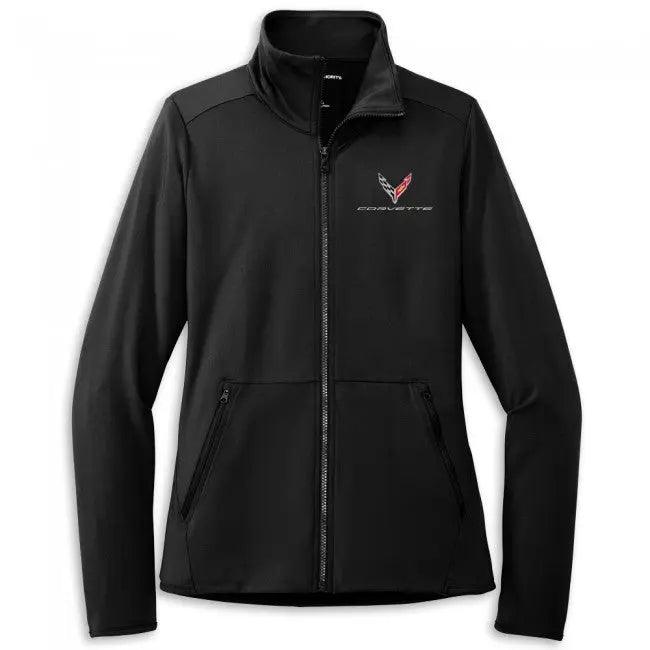 C8 Corvette Ladies Stretch Zip Jacket - Team Lingenfelter