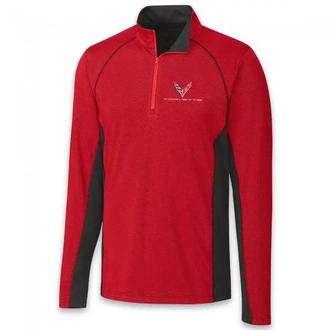 C8 Corvette Men's Colorblock Pullover - Team Lingenfelter