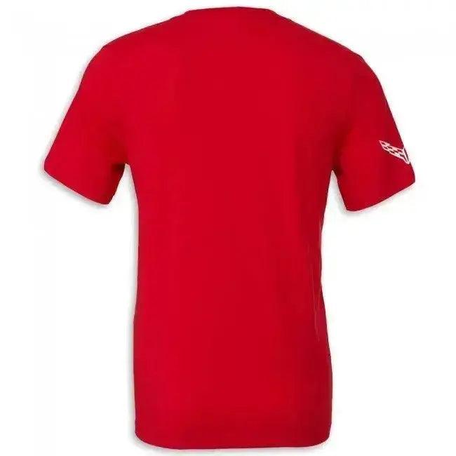 C8 Corvette Men's Red Tee - Team Lingenfelter