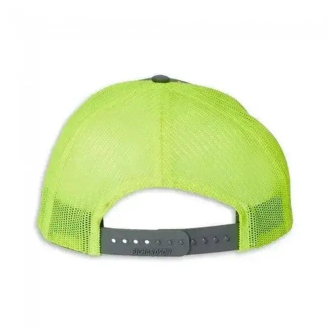 C8 Corvette Mesh-Back Cap Neon Yellow/Charcoal - Team Lingenfelter