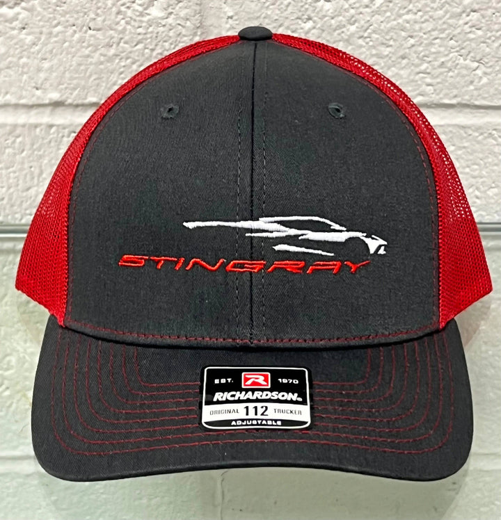 String Ray Hat C8 Corvette Stingray Mesh Hat - Team Lingenfelter
