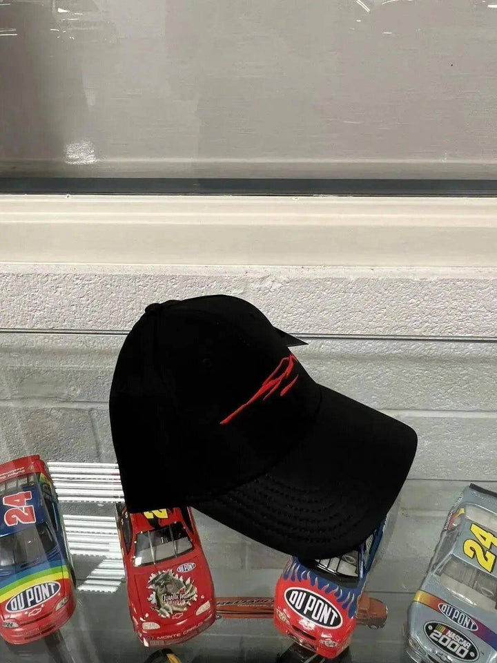 C8 Corvette Hat Red Metallic Mist - Team Lingenfelter