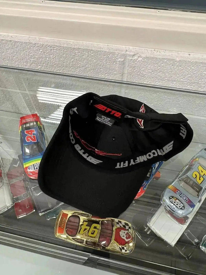 C8 Corvette Hat Red Metallic Mist - Team Lingenfelter