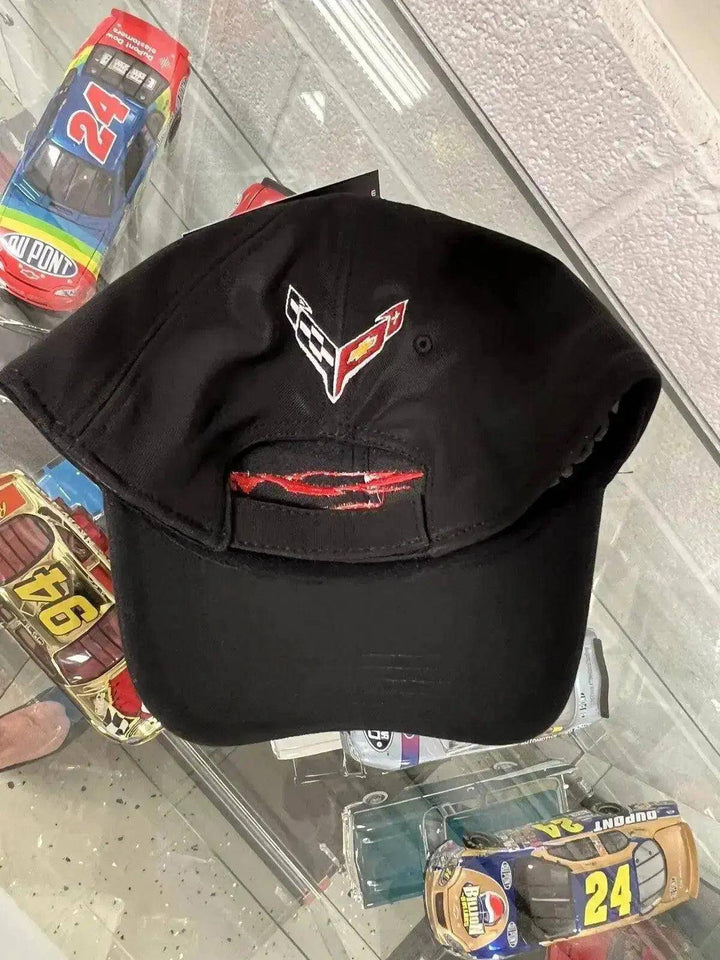 C8 Corvette Hat Red Metallic Mist - Team Lingenfelter