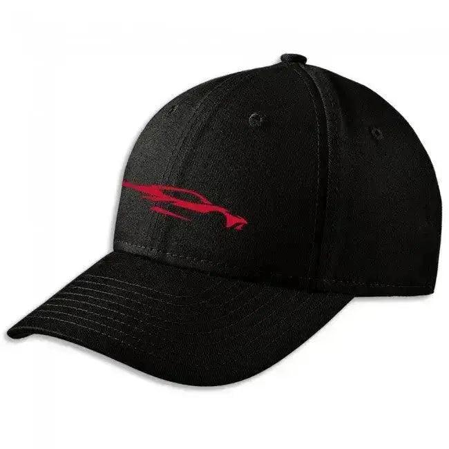 C8 Corvette Hat Red Metallic Mist - Team Lingenfelter