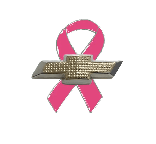 Chevy Breast Cancer Lapel Pin - Team Lingenfelter