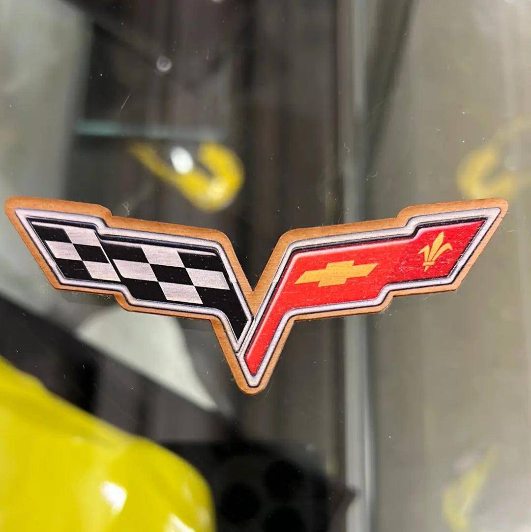 Corvette C3 Wooden Decal - Team Lingenfelter