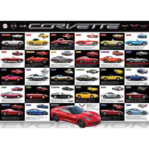 Corvette Evolution Puzzle Team Lingenfelter